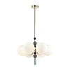 картинка ODEON LIGHT 5405/6 MODERN ODL_EX23 123 золотой/серый/зеленый/белый матовый металл/керамика/стекло Лю