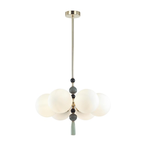 картинка ODEON LIGHT 5405/6 MODERN ODL_EX23 123 золотой/серый/зеленый/белый матовый металл/керамика/стекло Лю