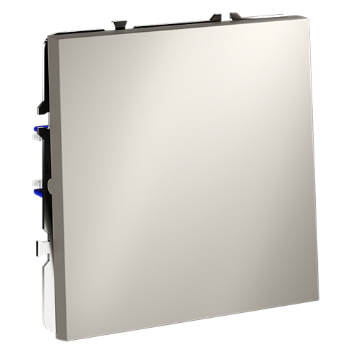 картинка Выключатель встраиваемый VOLTUM S70 одноклавишный 10А, (кашемир)