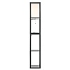 картинка LUMION 8093/1F COMFI LN26 460 черный/белый, дерево/текстиль Торшер Е27 1*60W 220V PRACTIC