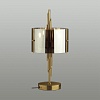 картинка ODEON LIGHT 4895/2T MODERN ODL_EX23 000 бронзовый/дымчатый/металл/стекло Настольная лампа E27 2*40W 