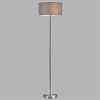 картинка LUMION 8251/2F MODERNI LN26 530  никель/серый, металл/текстиль Торшер Е27 2*60W 220V NIKKI