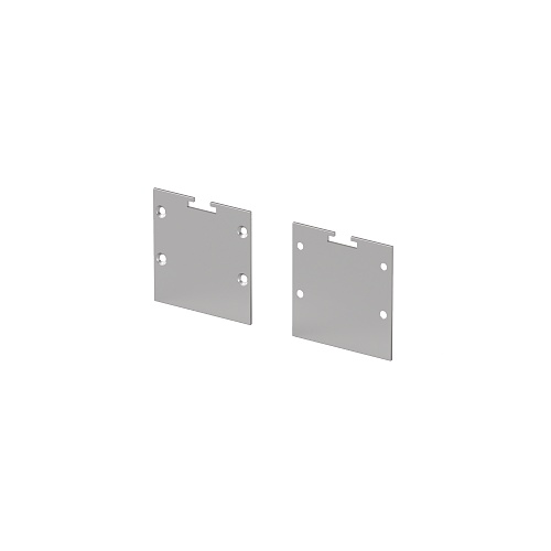 картинка Maytoni Комплект заглушек (для профиля 72x36) 2 шт., ALM-7236T-S-EC 642083