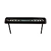 картинка LUMION 6555/8C CLASSI LN25 000 черный/дымчатый/металл/стекло Люстра потолочная E14 8*40W 220V MADONN