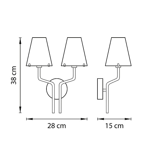 картинка Lightstar Бра Diafano  758624