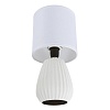 картинка LUMION 8159/1T COUNTY LN26 502 белый, керамика/текстиль Настольная лампа E14 1*40W 220V ASELA