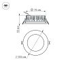 картинка Arlight Светильник Downlight  021492