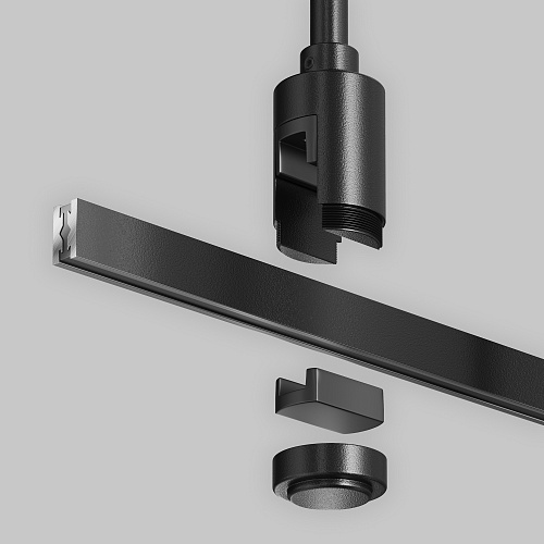 картинка Maytoni Шинопровод 1м Flarity черный