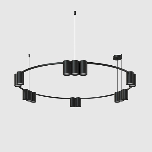 картинка Denkirs Подвесной светильник ORBIT DK4067-BK
