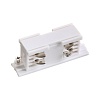 картинка NOVOTECH 135042 PORT NT19 299 белый Соединитель внутренний с токопроводом для трехфазного шинопровод
