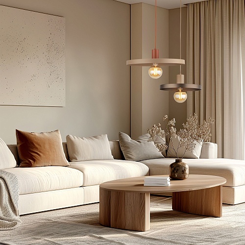 картинка TK Lighting Подвесной светильник 10757 SILA SABIA BROWN