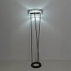 картинка LUMION 8370/30FL LEDIO LN26 304 черный, металл/силикон Торшер LED 30W 3000/4000/6000K 220V ALVA