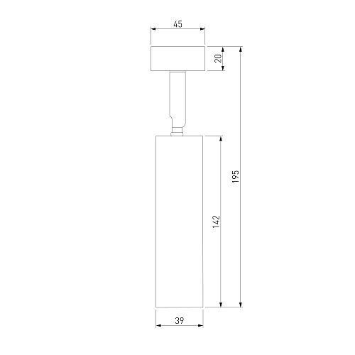 картинка Elektrostandard Светодиодный светильник Diffe серебряный 85239/01