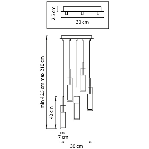 картинка Lightstar Подвес Cilino  756052