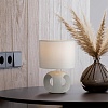 картинка LUMION 5664/1T MODERNI LN23 000 белый Настольная лампа E14 40W 220V AIMIE