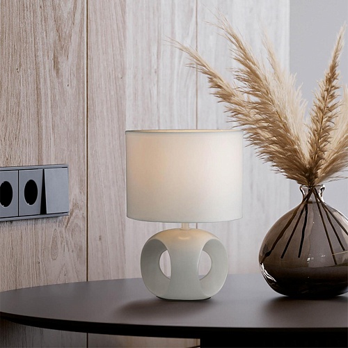 картинка LUMION 5664/1T MODERNI LN23 000 белый Настольная лампа E14 40W 220V AIMIE