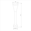 картинка Elektrostandard Ландшафтный светильник чёрный IP54 1417 TECHNO