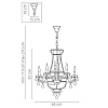 картинка Lightstar Люстра подвесная Classic  700161