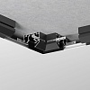 картинка Elektrostandard Slim Magnetic Коннектор угловой внутренний для шинопровода в натяжной потолок черный