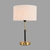 картинка LUMION 8358/1T CLASSI LN26 521 медь/черный/белый, металл/текстиль Настольная лампа E27 60W 220V IRIS
