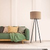 картинка TK Lighting Напольный светильник с тканевым плафоном 5569