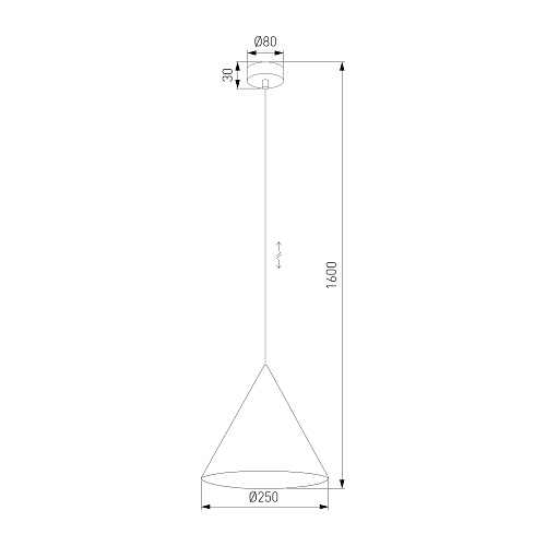 картинка TK Lighting Подвесной светильник 10008 Cono