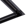 картинка NOVOTECH 135280 SHINO NT24 180 черный Соединитель «L» токопроводящий для шинопровода в ГКЛ (для арт.