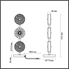 картинка ODEON LIGHT 5416/13TL L-VISION ODL_EX23 145 хром/светло-серый/коричневый металл/стекло Настольная ла