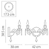 картинка Lightstar Бра Campana  716624
