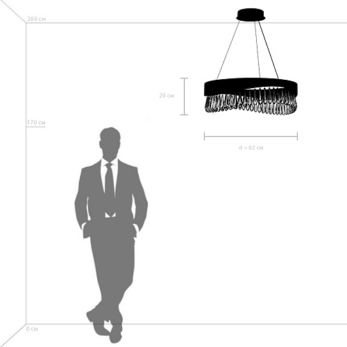 картинка Lightstar Люстра подвесная Helio  703163