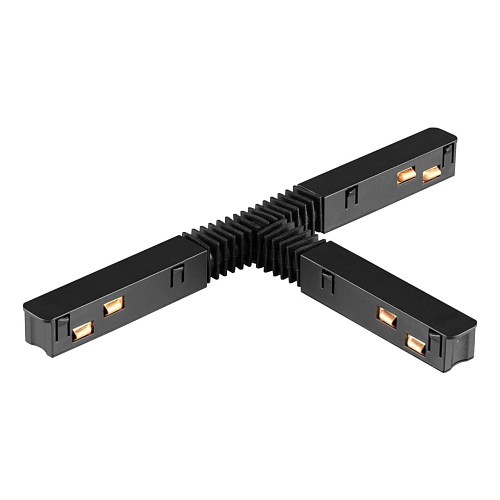 картинка NOVOTECH 135176 SHINO NT23 132 черный Гибкий токопроводящий соединитель для низковольтного шинопрово