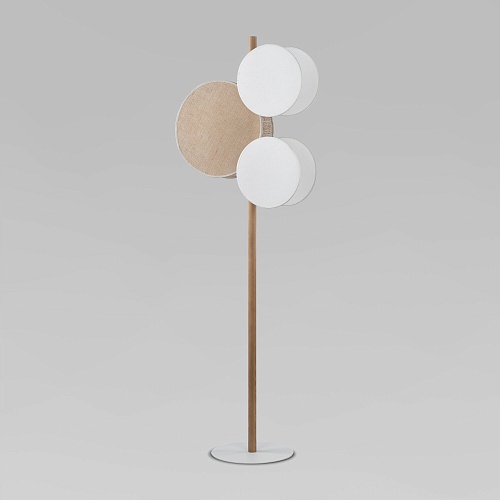 картинка TK Lighting Напольный светильник с тканевым рассеивателем 5960 Pulse