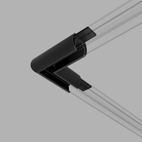 картинка Elektrostandard Slim Magnetic Коннектор угловой для шинопровода Round накладной 85135/00 85135/00