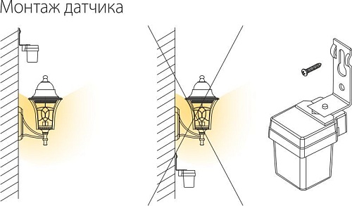 картинка Elektrostandard Датчик освещенности 1200W IP44 SNS L 06