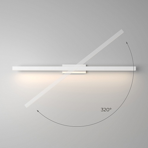 картинка Elektrostandard Светильник настенный светодиодный Rino белый 40157/LED