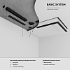 картинка Elektrostandard Basic System Коннектор угловой для монтажа в натяжной потолок однофазного шинопровод