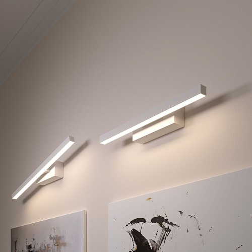 картинка Elektrostandard Настенный светодиодный светильник Rino 40121/LED белый