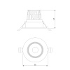 картинка Elektrostandard Светильник встраиваемый светодиодный Even белый 25094/LED