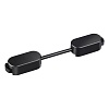 картинка NOVOTECH 135276 SHINO NT24 109 черный Гибкий соединитель-токопровод IP20 24V EASY