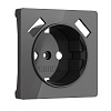 картинка WERKEL Накладка для розетки USB (графит акрил) W1179544