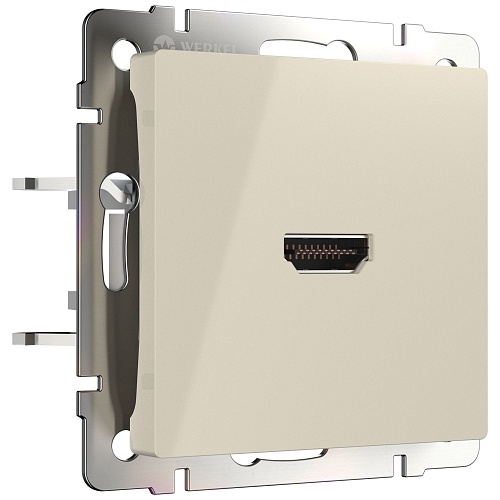 картинка WERKEL Розетка HDMI (слоновая кость) W1186003