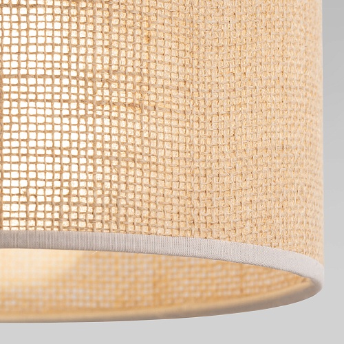 картинка TK Lighting Подвесной светильник с тканевым плафоном 6580
