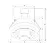 картинка Elektrostandard Встраиваемый точечный светильник 25007/01