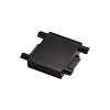 картинка NOVOTECH 135215 SHINO NT23 176 черный Соединитель с токопроводом прямой для низковольтного шинопрово