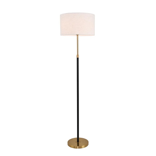 картинка LUMION 8358/1F CLASSI LN26 521 медь/черный/белый, металл/текстиль Торшер E27 60W 220V IRISA