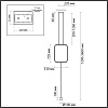 картинка ODEON LIGHT 7022/27FLA HIGHTECH ODL25 283 Напольный светильник черный/металл/акрил IP20 LED 3000K 22