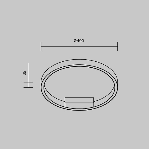картинка Maytoni Потолочный светильник Рим / Rim 2600-3500К 24Вт