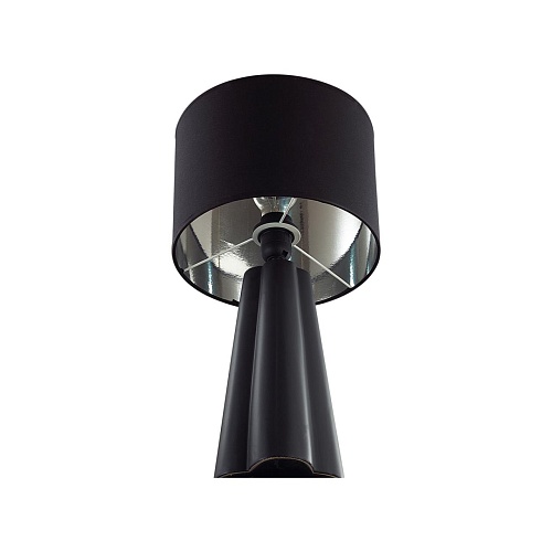 картинка LUMION 8124/1T COMFI LN26 478 черный, керамика/текстиль Настольная лампа E27 1*60W 220V HINAMI