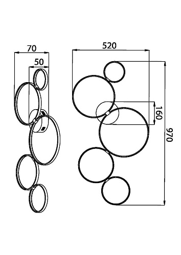 картинка Maytoni Потолочный светильник Олимпия / Olympia 3000-4000К 43Вт