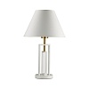 картинка LUMION 5291/1T NEOCLASSI LN23 000 белый, латунь Настольная лампа E27 1*60W 220V FLETCHER
